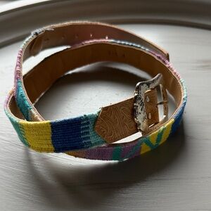 Multicolor Patterned Women's Belt